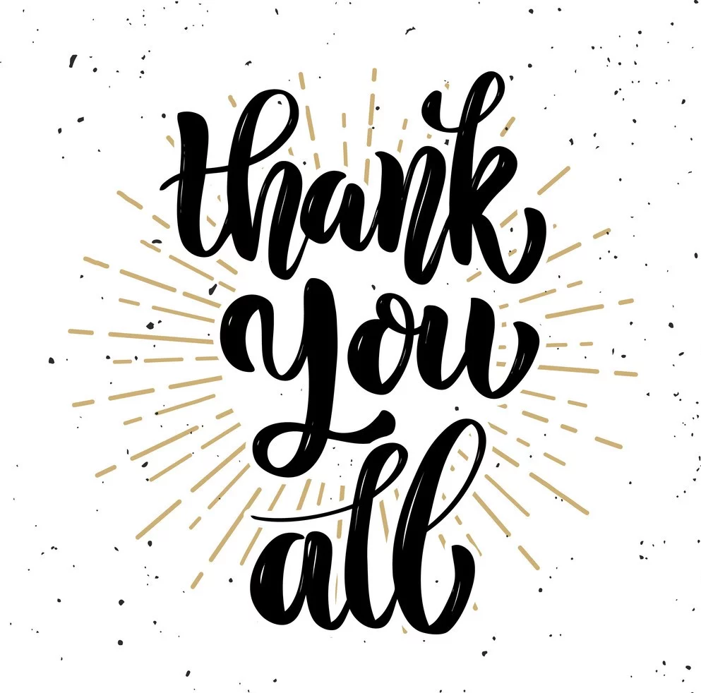 thank you all hand drawn motivation lettering vector 18581955 1
